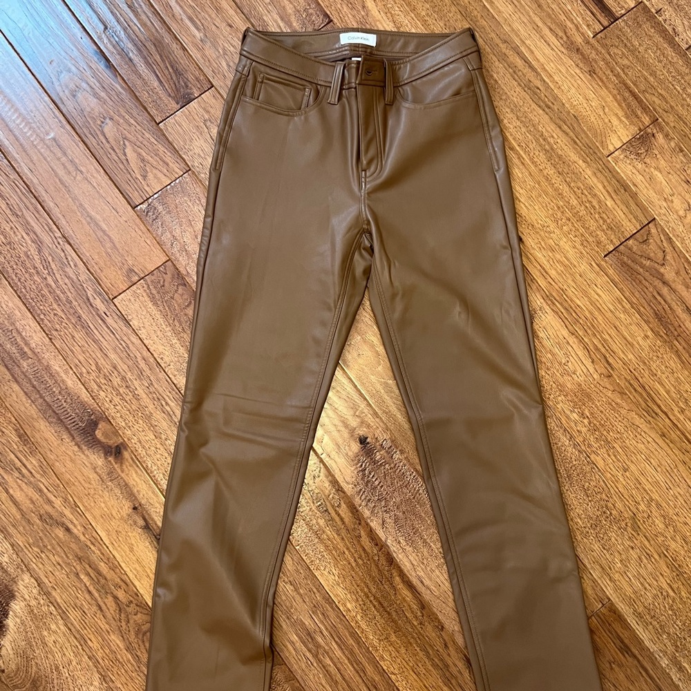 Calvin Klein Jeans Brown Boot Cut Pants